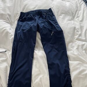 Women's Navy Straight Leg Pants